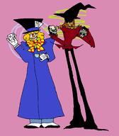 artist:ocellaroid character:jervis_tetch character:jonathan_crane pixel_art series:dc_comics ship:hattercrow // 1184x1350 // 47KB