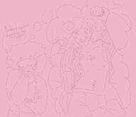 artist:ocellaroid character:anemone character:arcade chest_hair drugged fantasizing first_person_view happy_trail imminent_rape lidded_eyes looking_at_viewer on_bed partially_clothed series:marvel_comics ship:anemocade text thought_bubble year:2023 // 1400x1200 // 303KB