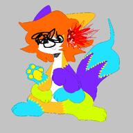 artist:ocellaroid character:boomer furry guro pixel_art // 1200x1200 // 51KB