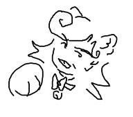 animal_ears artist:ocellaroid cat_ears cat_paws character:arcade neck_bell ribbon series:marvel_comics year:2022 // 331x292 // 9.4KB