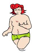 artist:ocellaroid boxer_briefs character:arcade overweight overweight_male pixel_art series:marvel_comics topless weight_gain year:2023 // 378x540 // 12KB
