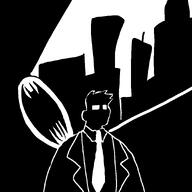 artist:ocellaroid character:james_gordon pixel_art series:dc_comics // 900x900 // 28KB