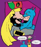 artist:ocellaroid character:bruce_wayne character:dick_grayson kissing series:dc_comics ship:brudick year:2025 young // 545x636 // 20KB