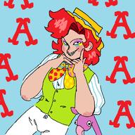 artist:ocellaroid character:arcade pixel_art series:dc_comics // 945x945 // 46KB