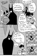artist:ocellaroid character:bruce_wayne character:dick_grayson character:selina_kyle comic pixel_art series:dc_comics ship:batcat ship:brudick text year:2023 // 800x1200 // 129KB