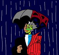 artist:ocellaroid character:two-face_(harvey_dent) pixel_art series:dc_comics // 635x587 // 32KB