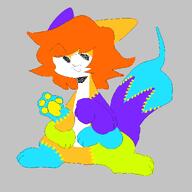 artist:ocellaroid character:boomer furry pixel_art // 1200x1200 // 40KB